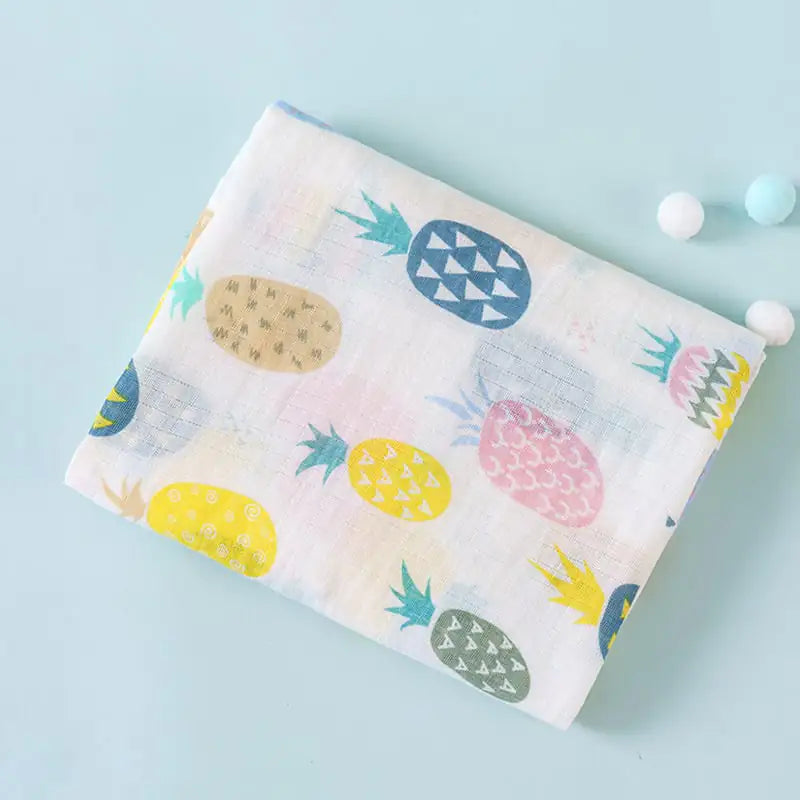 Cotton Cartoon Plush Baby Blanket