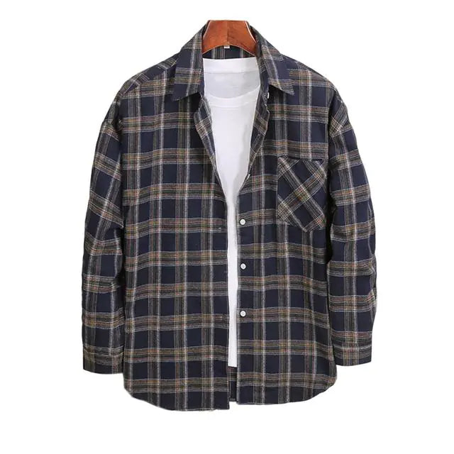 Men's Plaid Flannel Dress Shirts