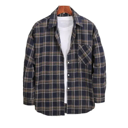 Men's Plaid Flannel Dress Shirts