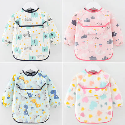 Long-Sleeve Kids' Waterproof Bib