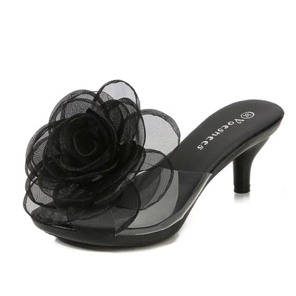 Transparent Stiletto High Heel Women's Shoes