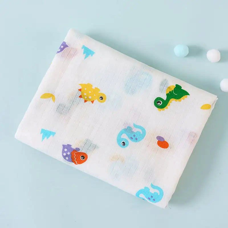 Cotton Cartoon Plush Baby Blanket
