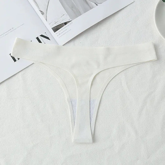 SilkFlex Mesh Thong - Sleek & Airy